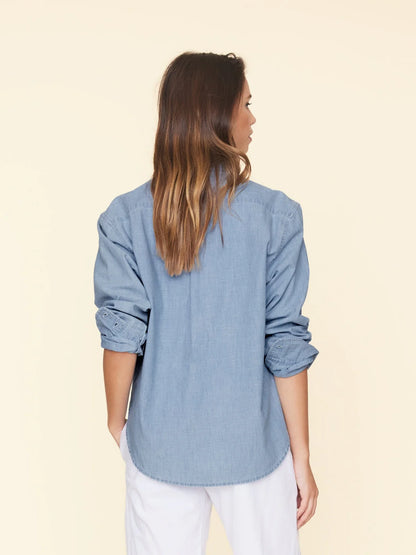 Beau shirt dusty blue