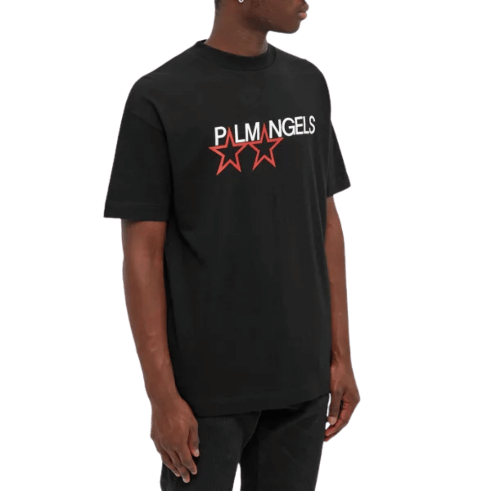 Racing Star Black Tee