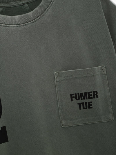 RHUDE LOGO POCKET TEE