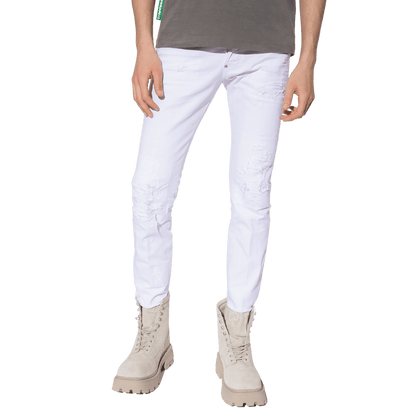 Skater White Jeans