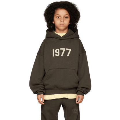 Kids Hoodie - Off black