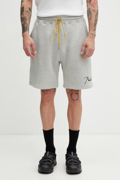 RHUDE Classique sweat shorts with cotton men's