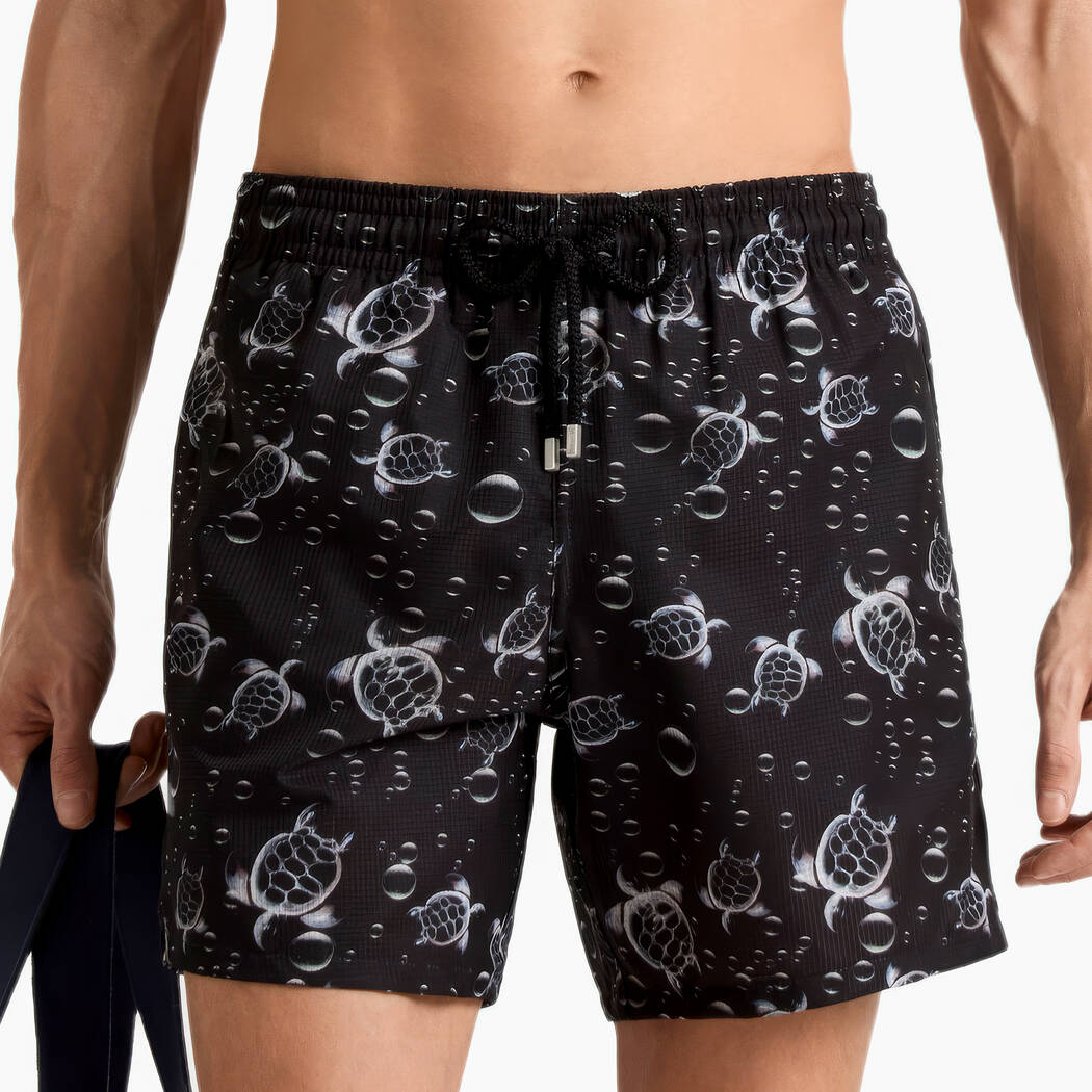 VILEBREQUIN Surnaturalisme Men's mid-length swim short Mahina