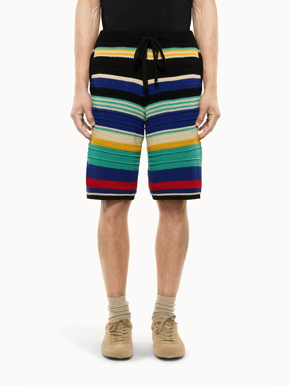 BERMUDA IN MAGLIA MULTICOLOR S6LAMAKS064-110/29_110/29_46