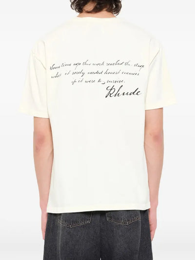 RHUDE
Montenegro Morada graphic-print T-shirt