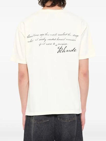 RHUDE
Montenegro Morada graphic-print T-shirt