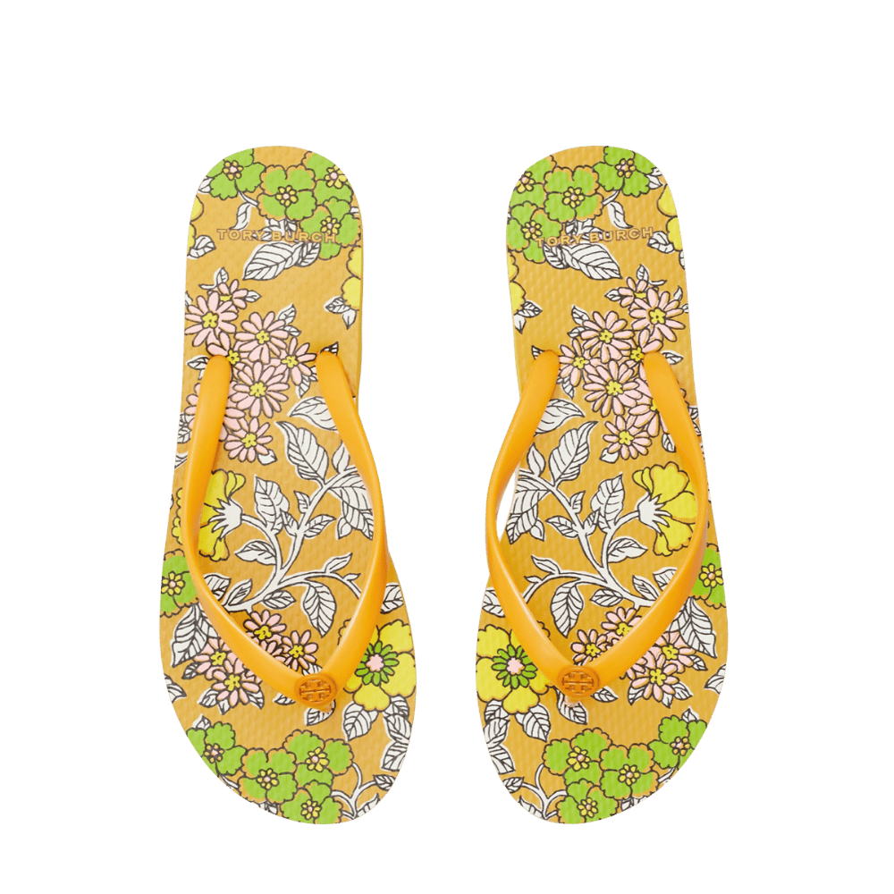 Yellow Thin Flip Flop