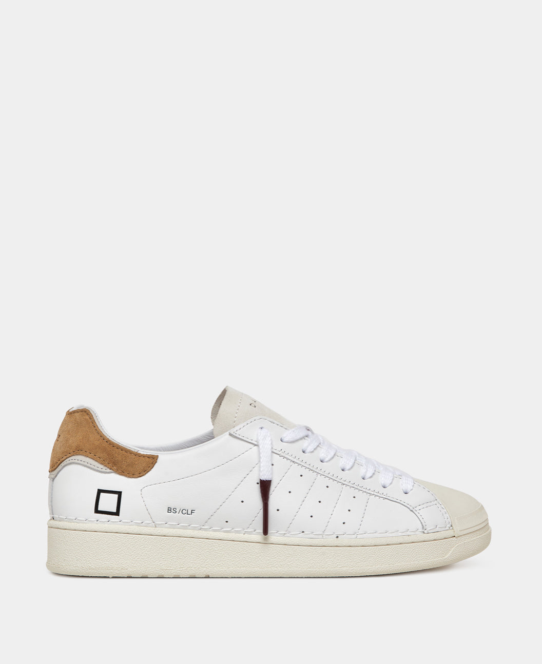 Base calf white-cuoio