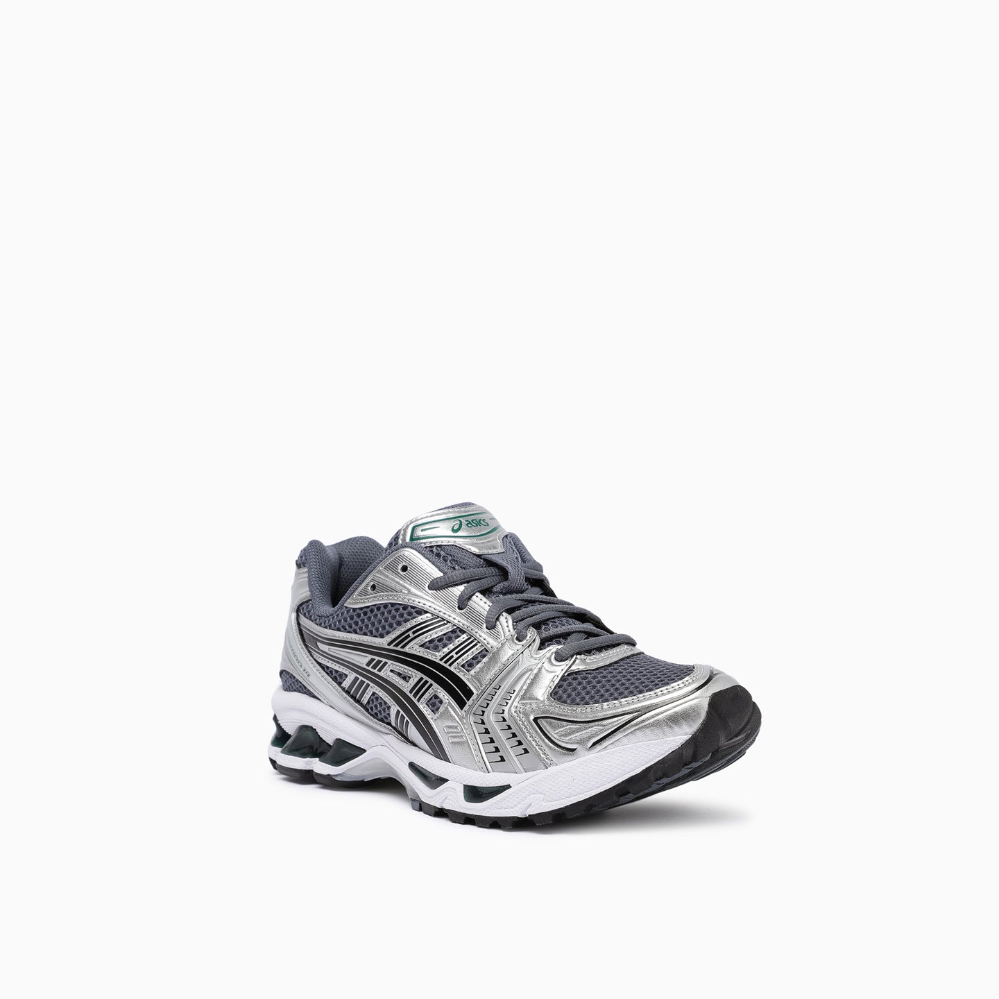 Asics Gel Kayano 14 (Silver / Dark Green)