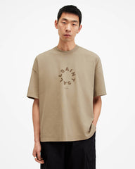 Tierra Oversized Crew Neck Logo T-Shirt