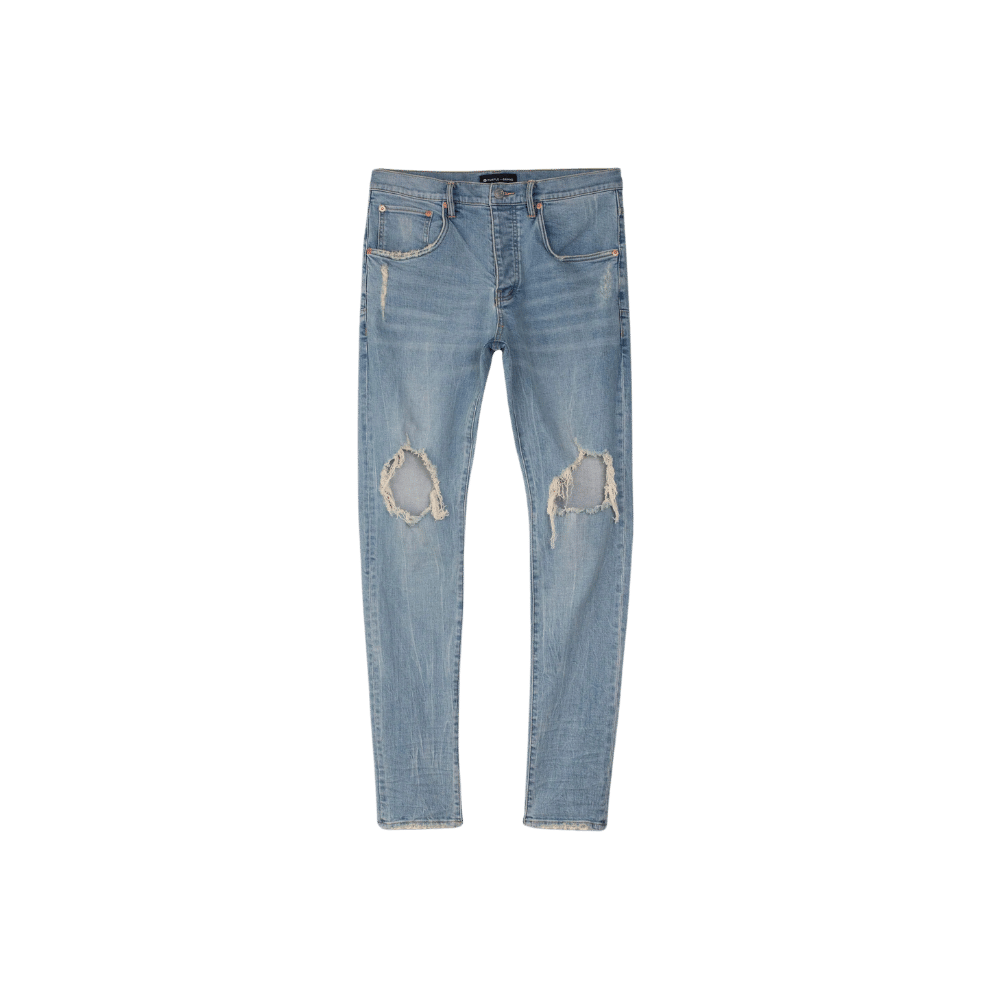 Mid Rise Slim Jean Light Indigo Blowout