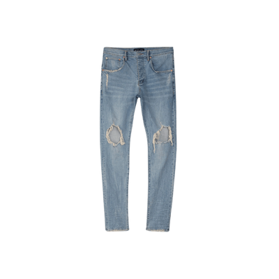 Mid Rise Slim Jean Light Indigo Blowout