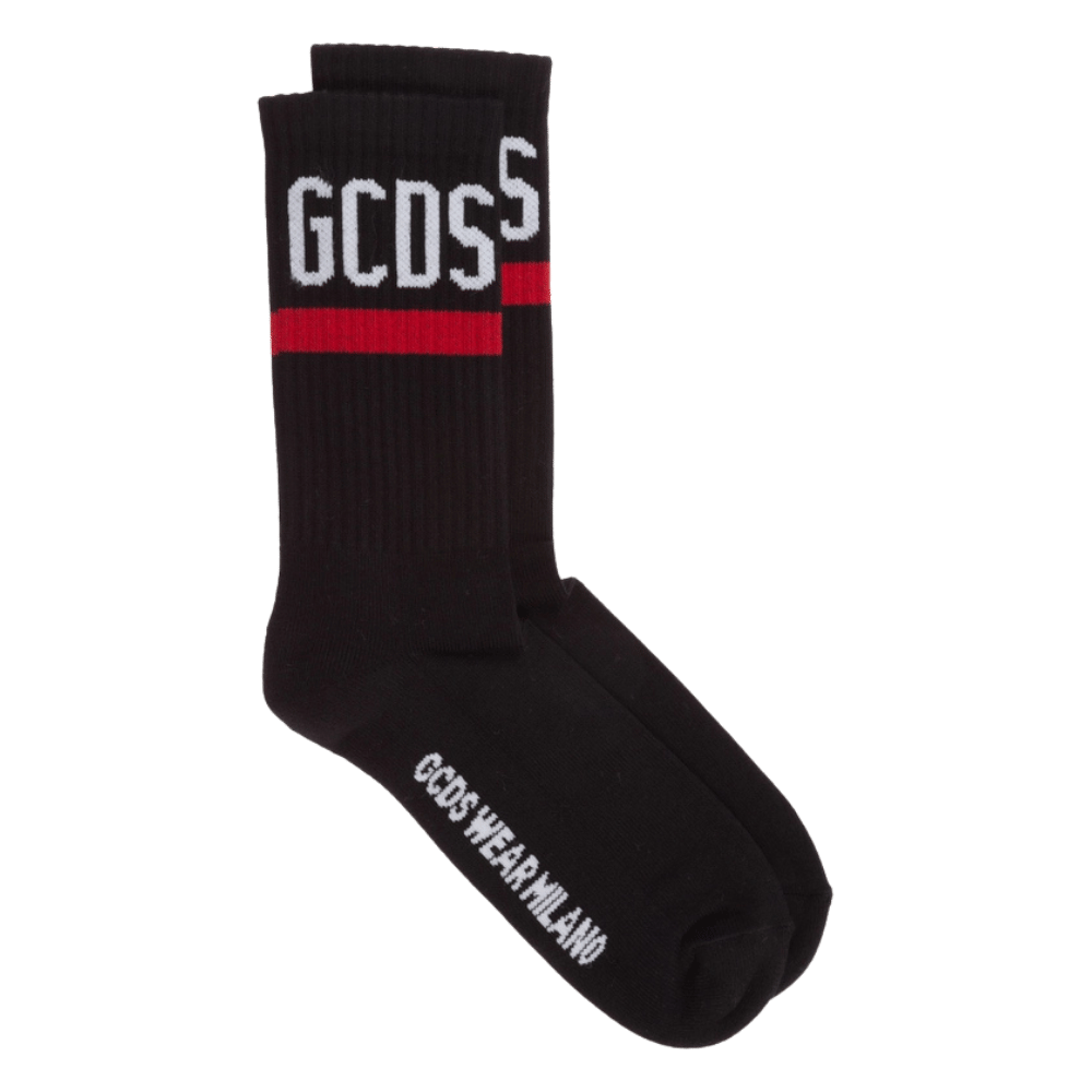 Black Logo Socks