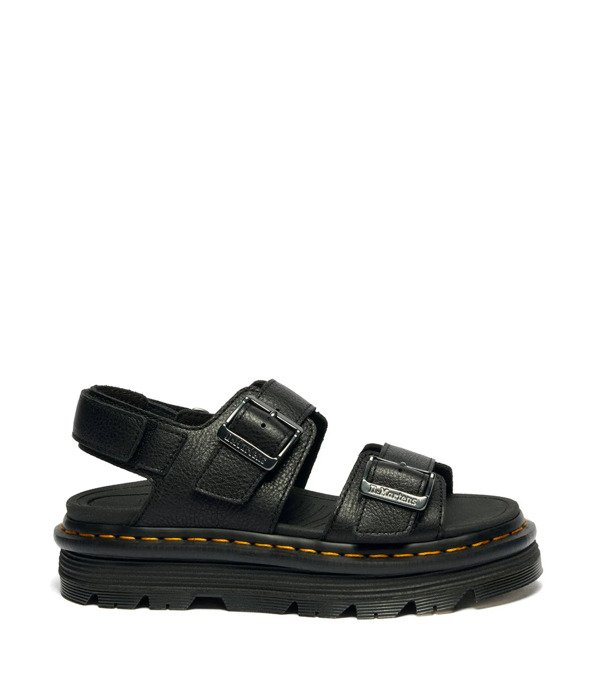 DR. MARTENS ZEBZAG SANDAL BLACK סנדלי ד"ר מרטינס לנשים