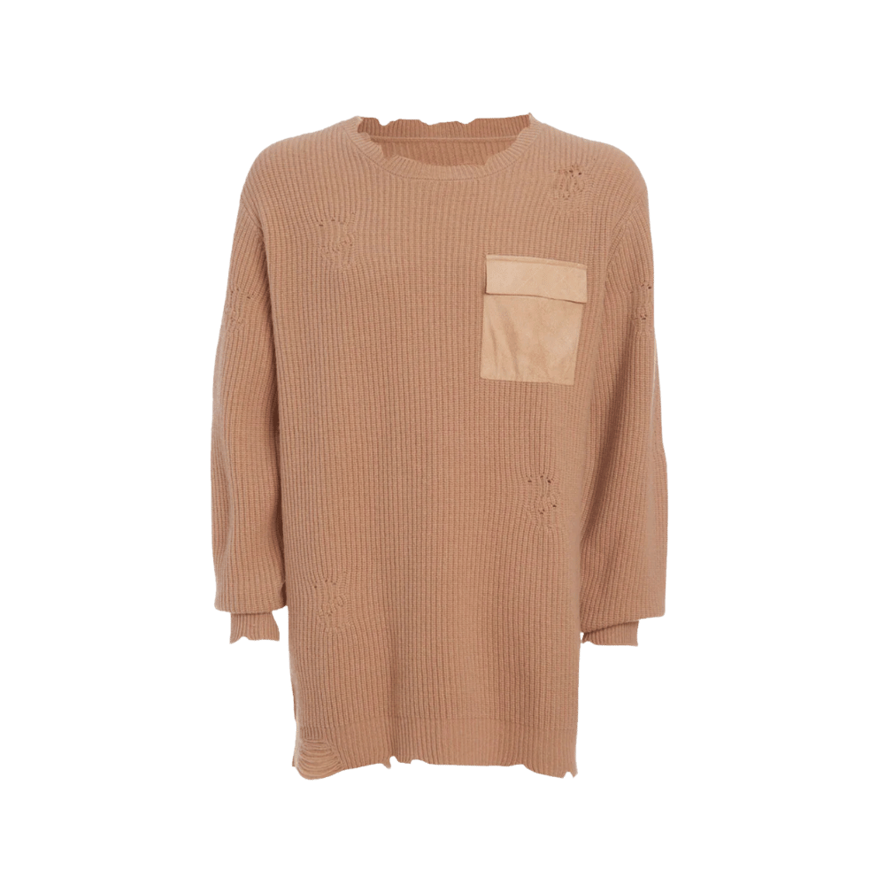 Tan Devin Sweater