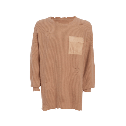 Tan Devin Sweater