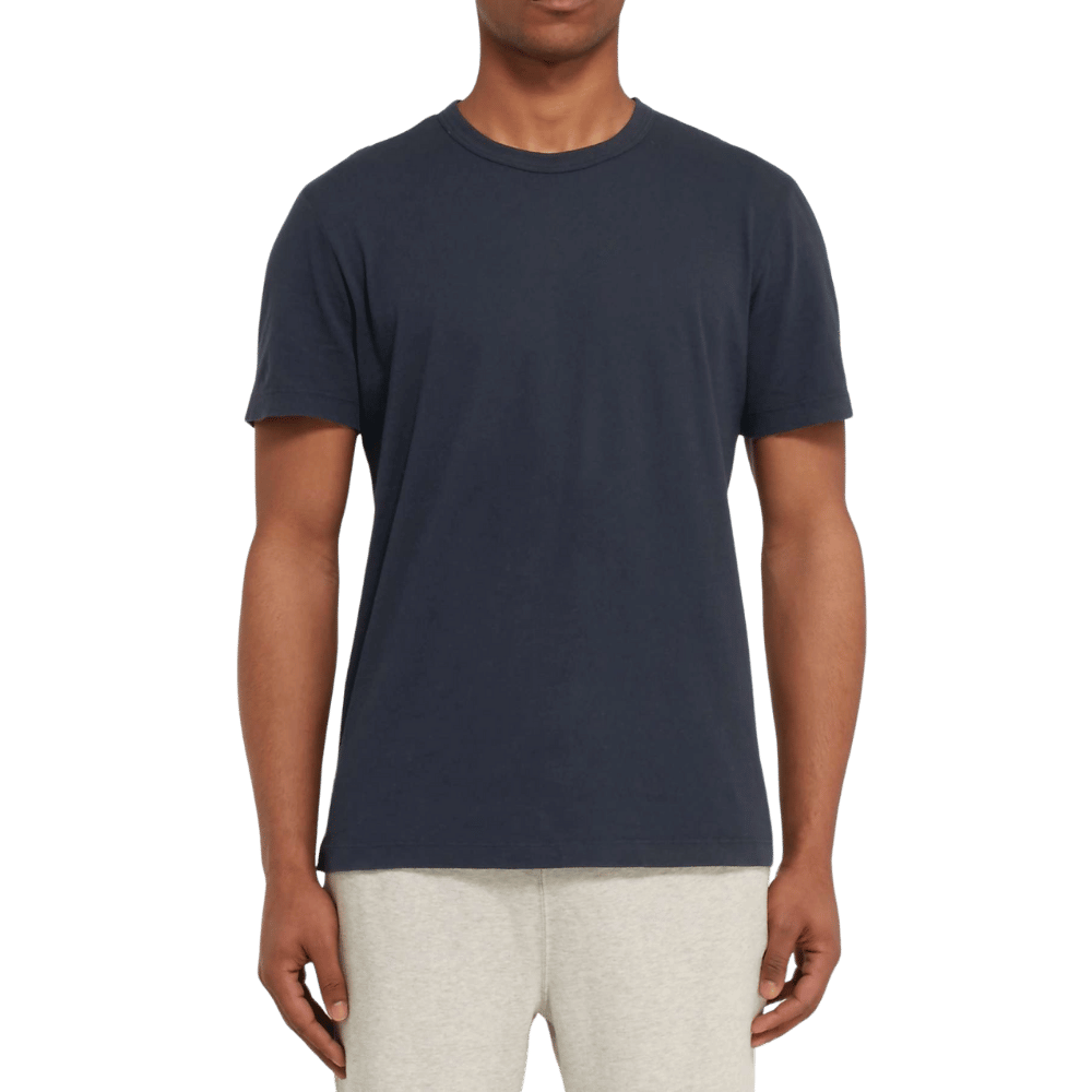 Cotton Jersey Blue T-shirt