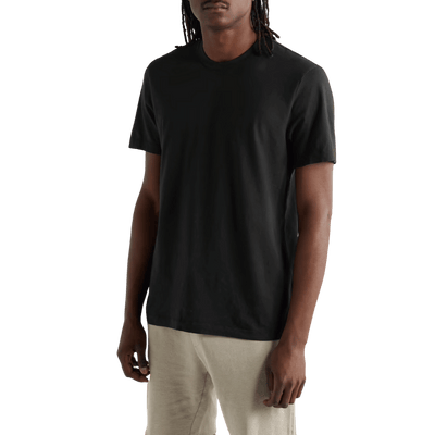 Cotton Jersey Black T-Shirt