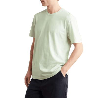 Cotton Jersey Light Green T-Shirt