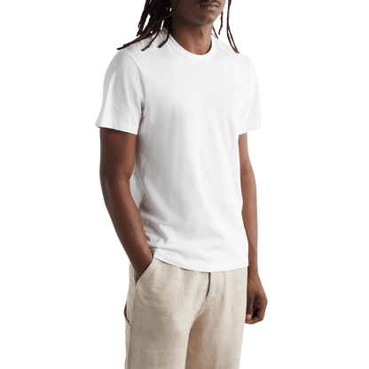 Cotton Jersey White T-shirt