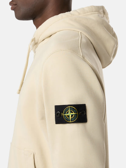 Logo patch hoodie