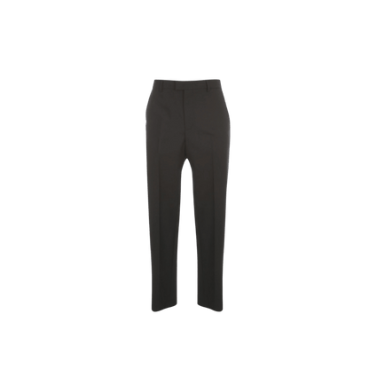 Classic Pants With Vertical Cuts