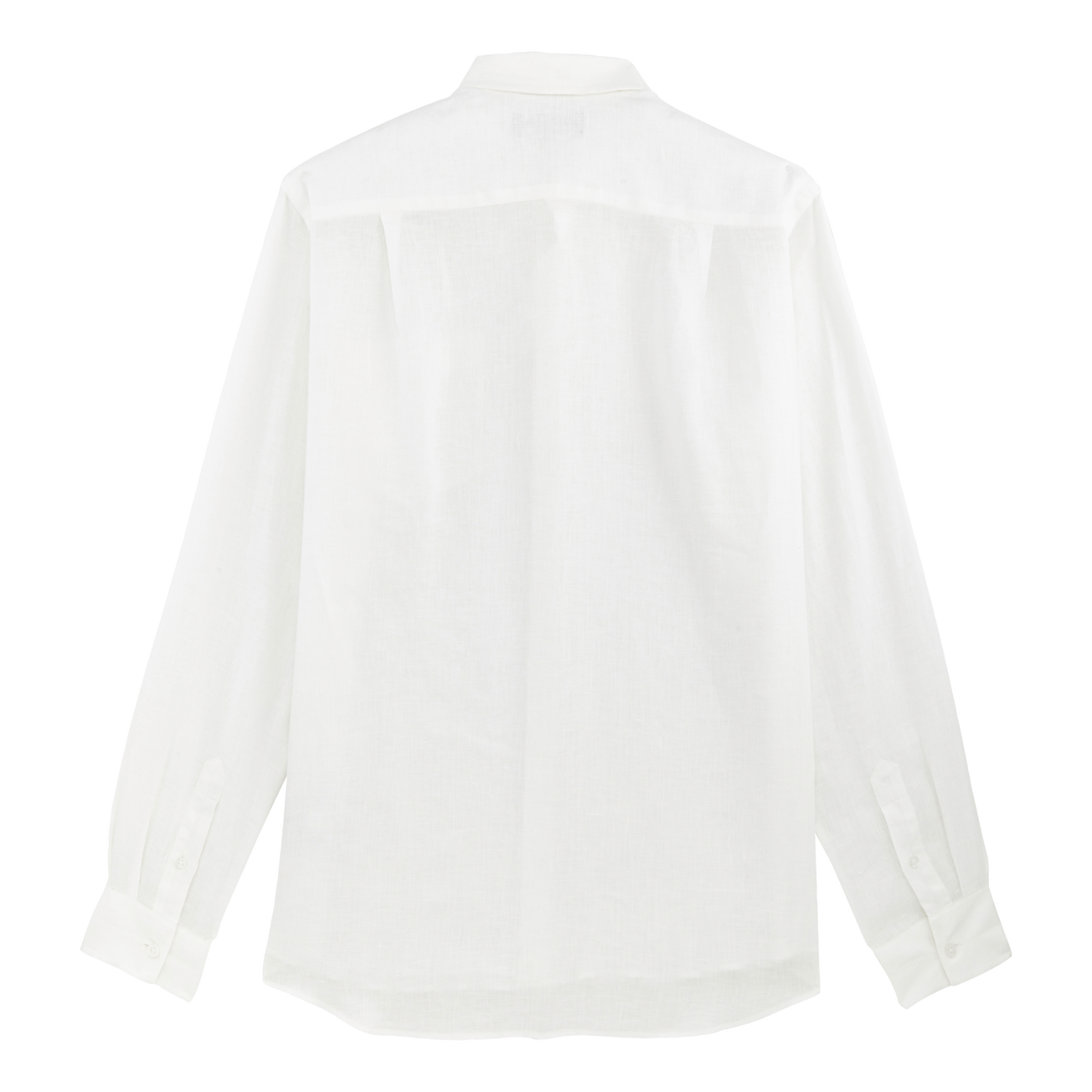 Men linen shirt solid