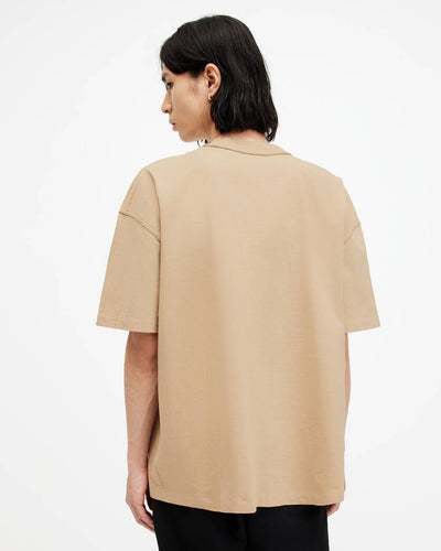 Isac Oversized Crew Neck T-Shirt