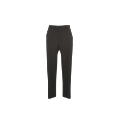 Classic Pants With Vertical Cuts