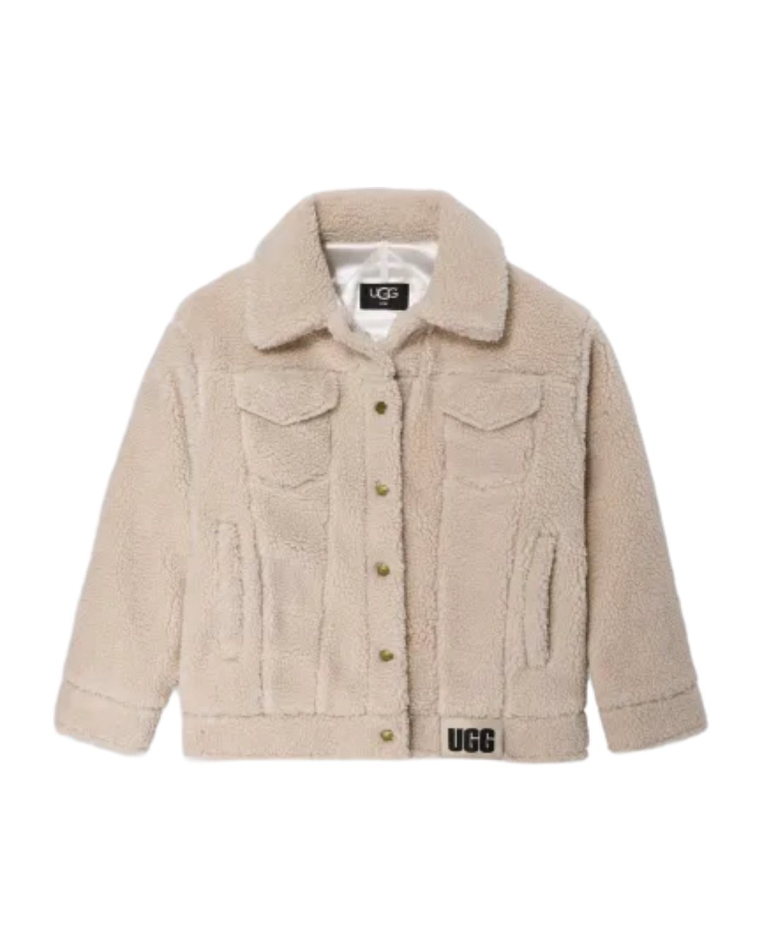 Frankie UGGfluff Trucker Jacket - natural li