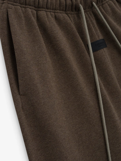 ESSENTIALS SWEATPANTS HEATHER WOOD