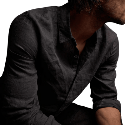 Classic Linen Shirt Magma Pigm