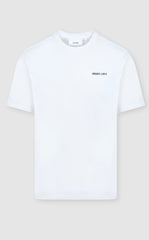 White logo print T-shirt