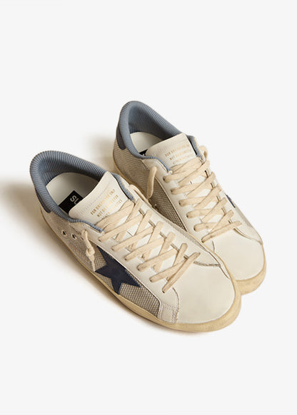 Golden goose beige & night blue sneakers