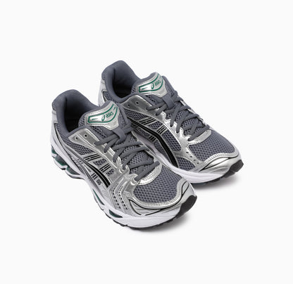 Asics Gel Kayano 14 (Silver / Dark Green)