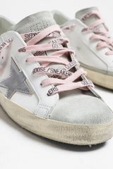 SUPERSTAR - WHITE / PINK LACE