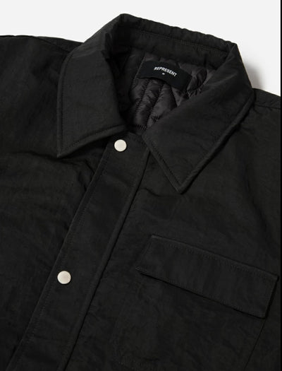 Heavy Nylon Smart Jacket - Jet Black