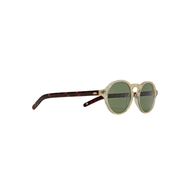 Glick Round Frame Tortoiseshell Acetate