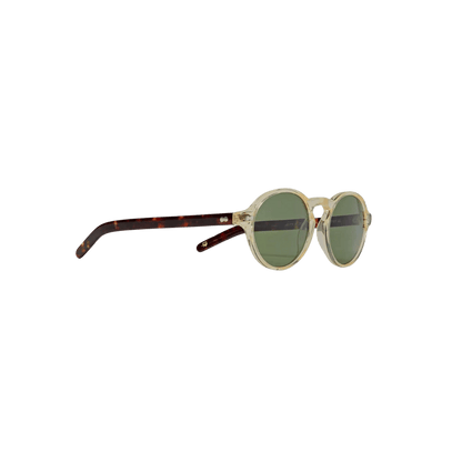 Glick Round Frame Tortoiseshell Acetate