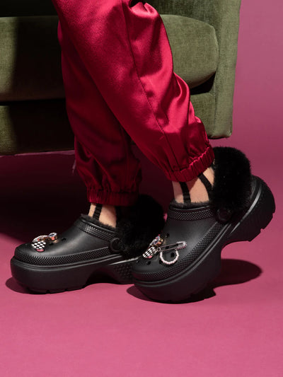 Crocs Stomp Lined Clog Black