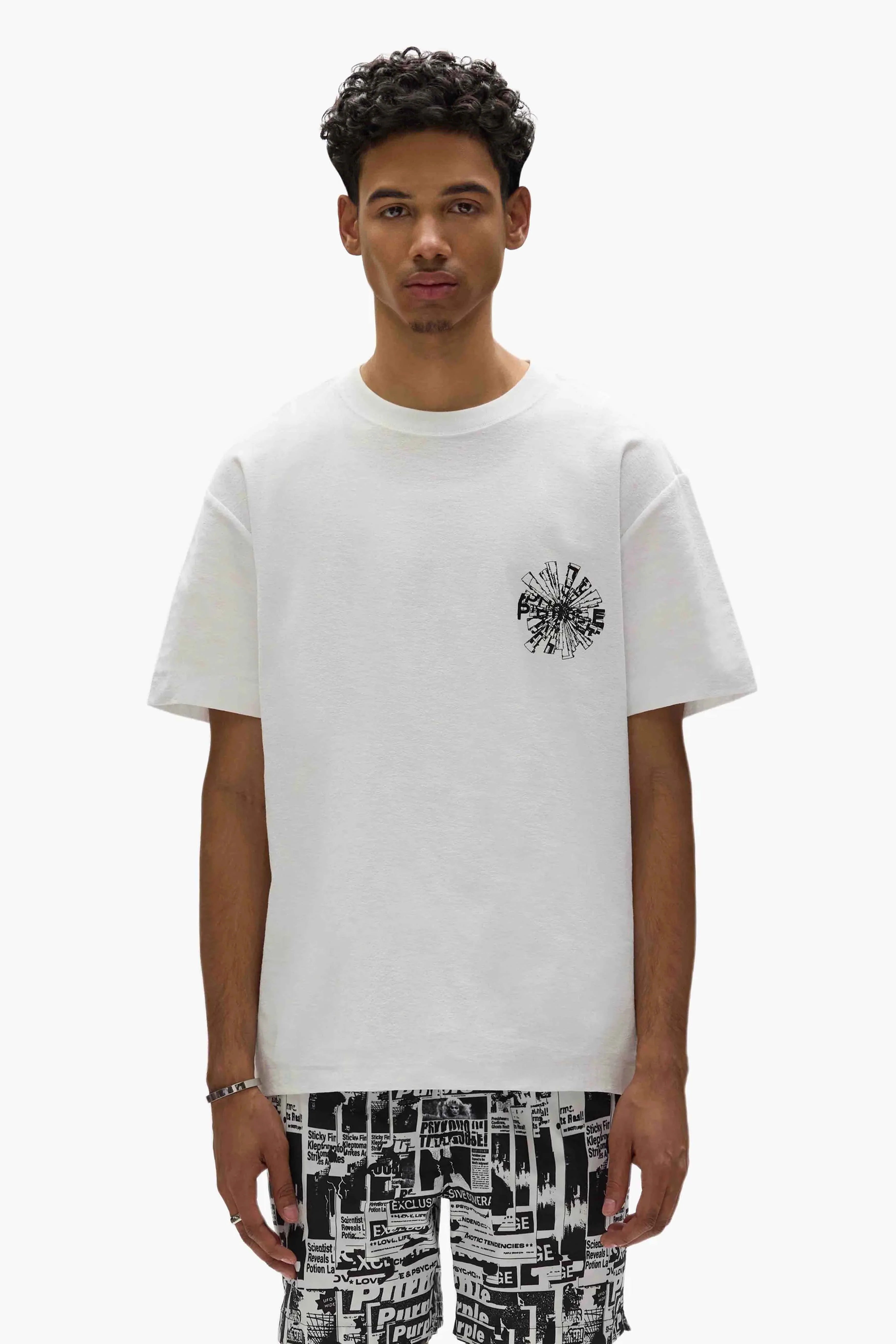 Shattered tee