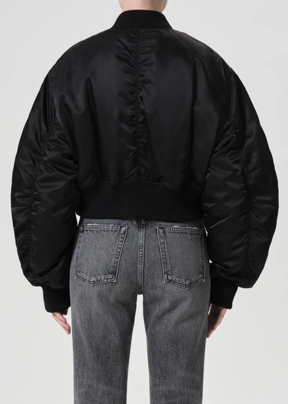 SHOREDITCH SKI CLUB X AGOLDE JETT BOMBER JACKET