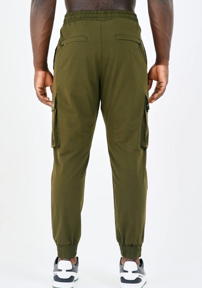 Green fp nylon cargo