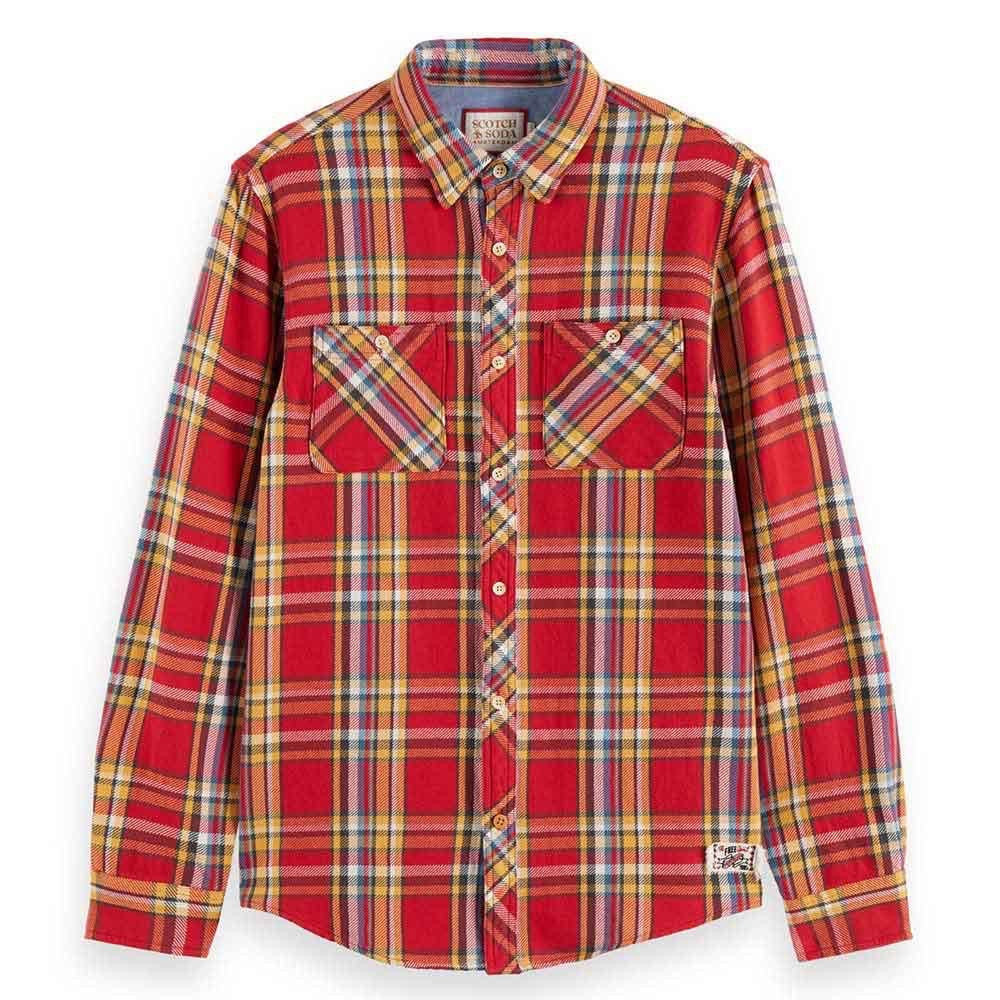 Long sleeve shirt - red check