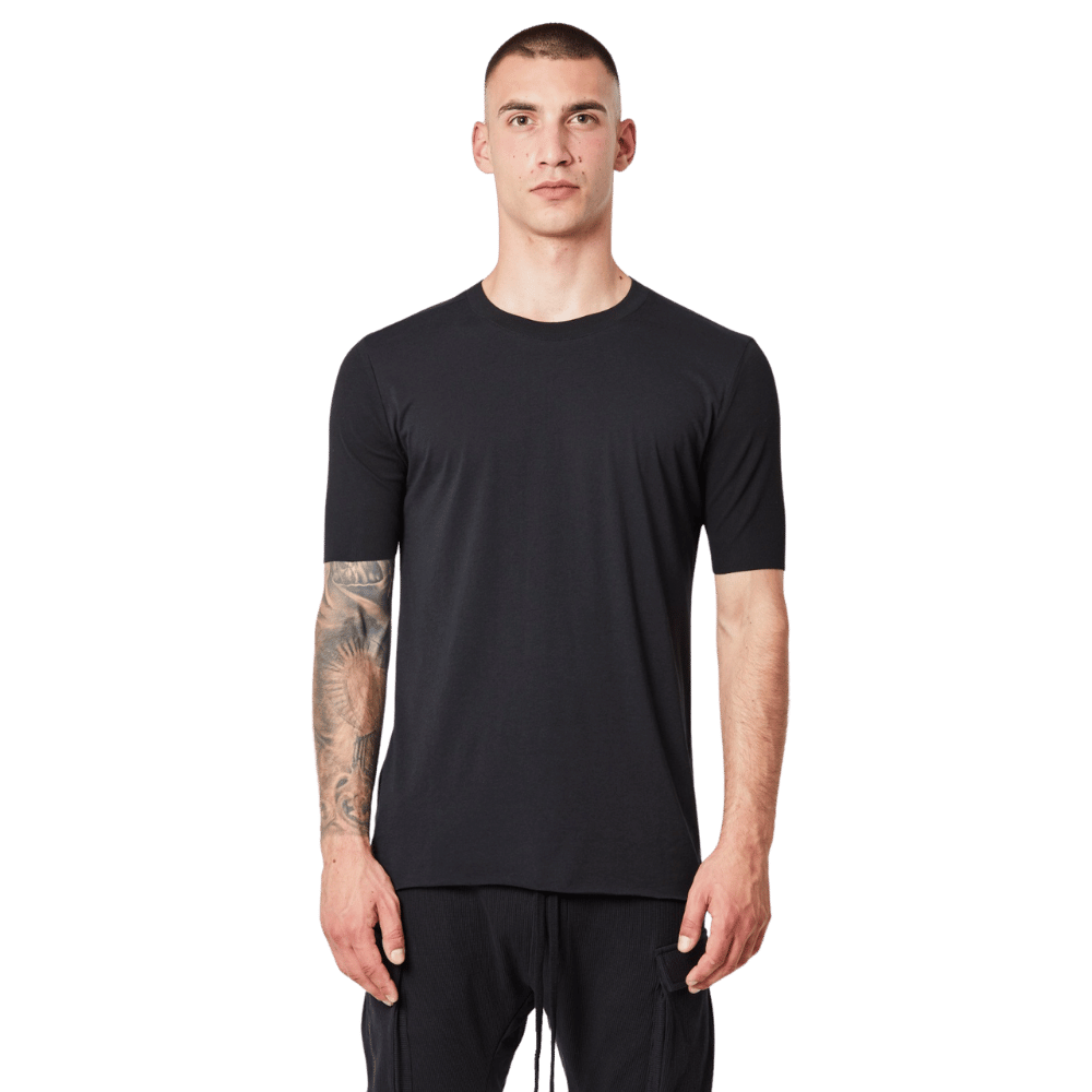 Black Cotton T-shirt