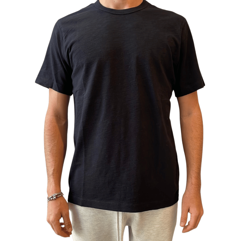 Crew Neck T Black