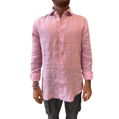 Tailor Buttoned Shirt Light Pink