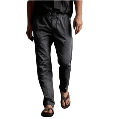 Cuffed Trousers Black