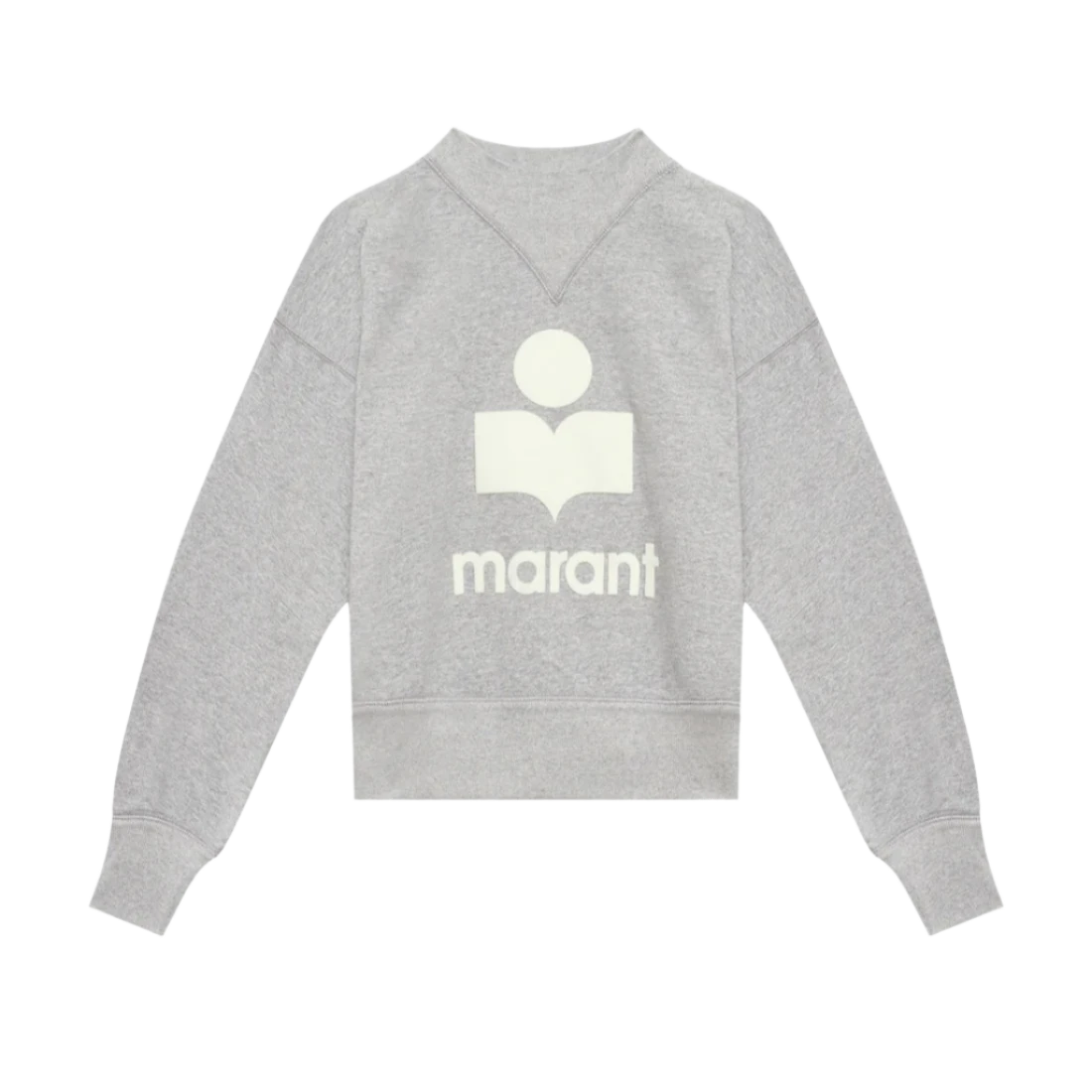 Etoile Moby sweatshirt - grey white