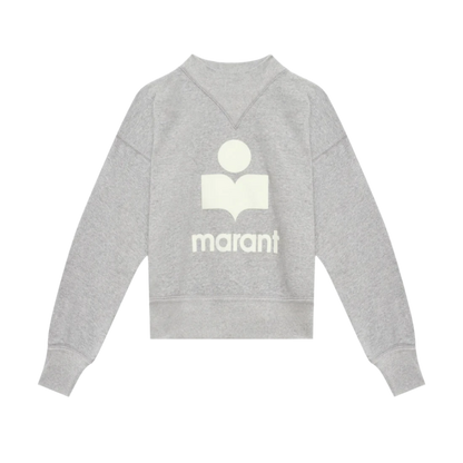 Etoile Moby sweatshirt - grey white